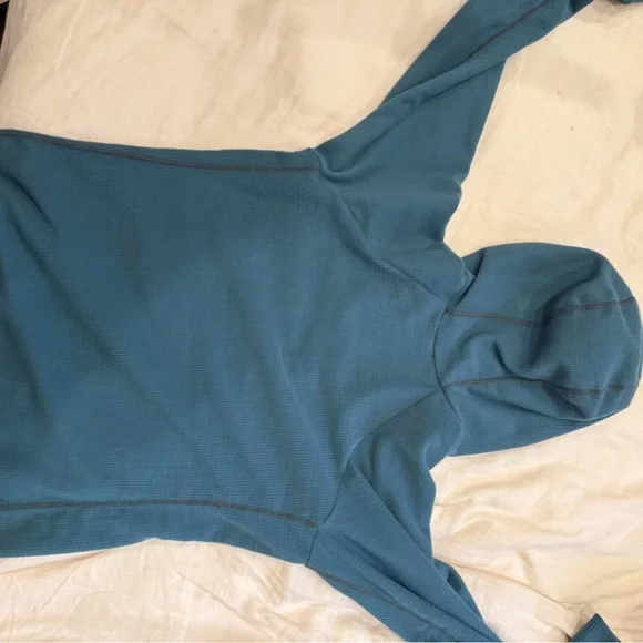 Lightheart Grid Fleece - Teal Women’s Medium - Picture 2 of 3